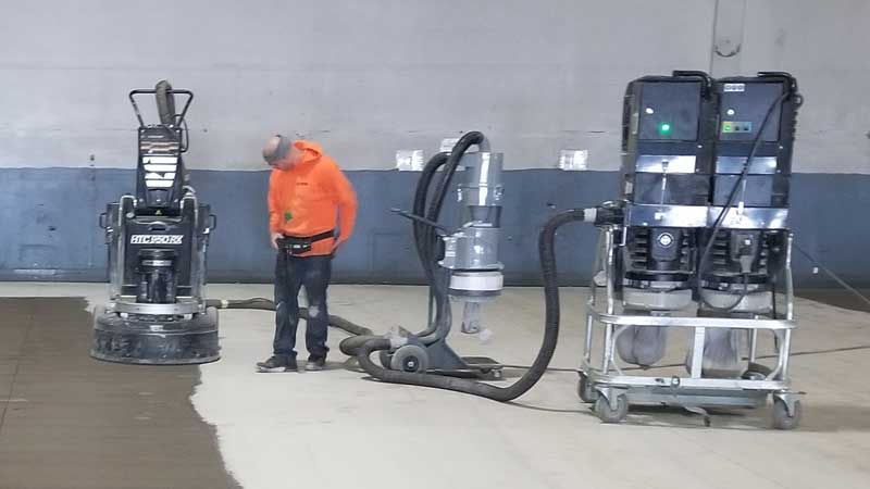 State of the Art Surface Preparation Equipment for Concrete Floors